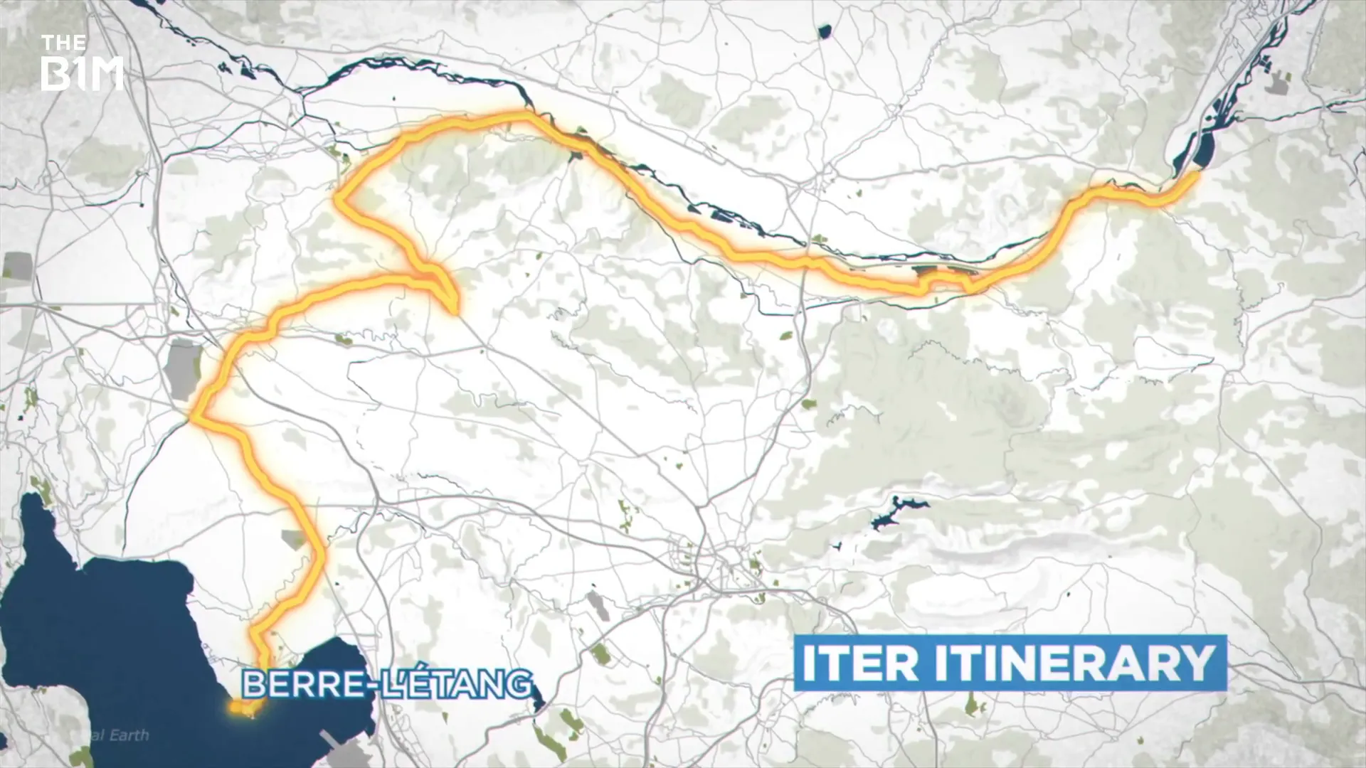 ITER transportation route